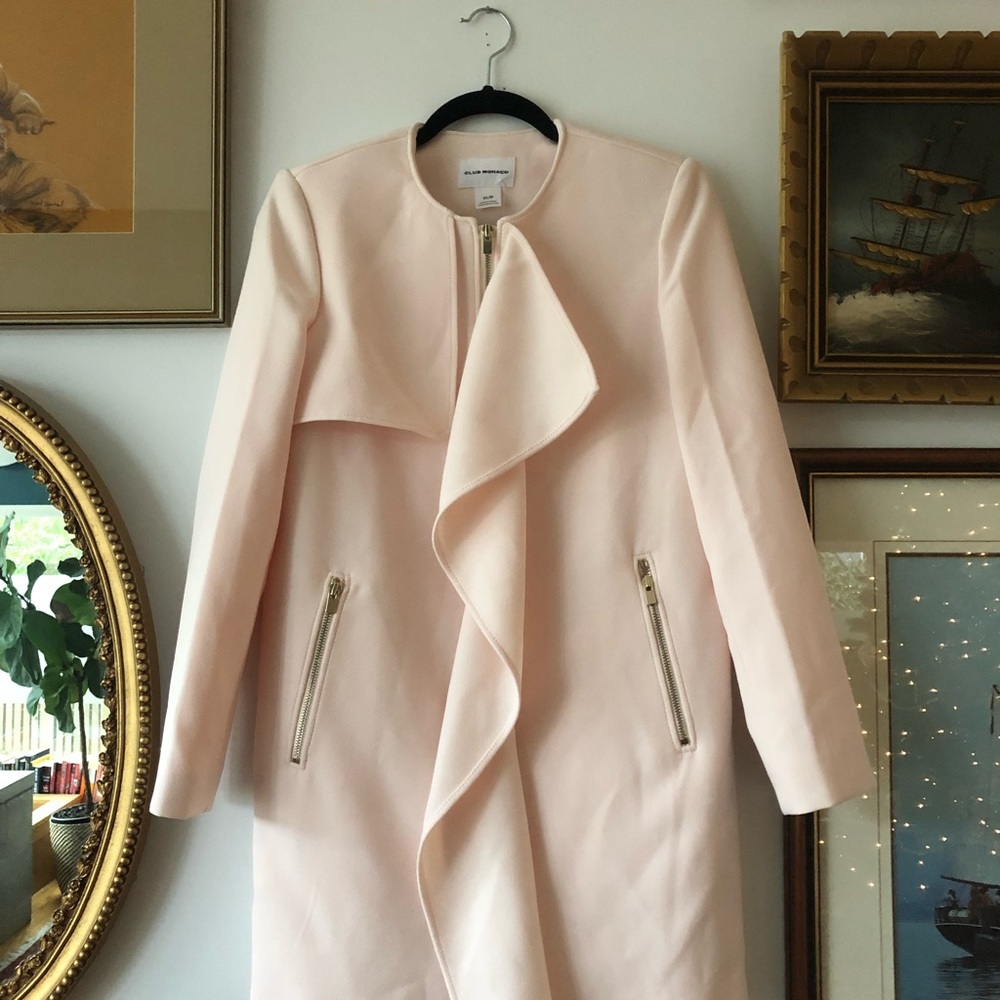 Club Monaco pink jacket - Picture 3 of 4